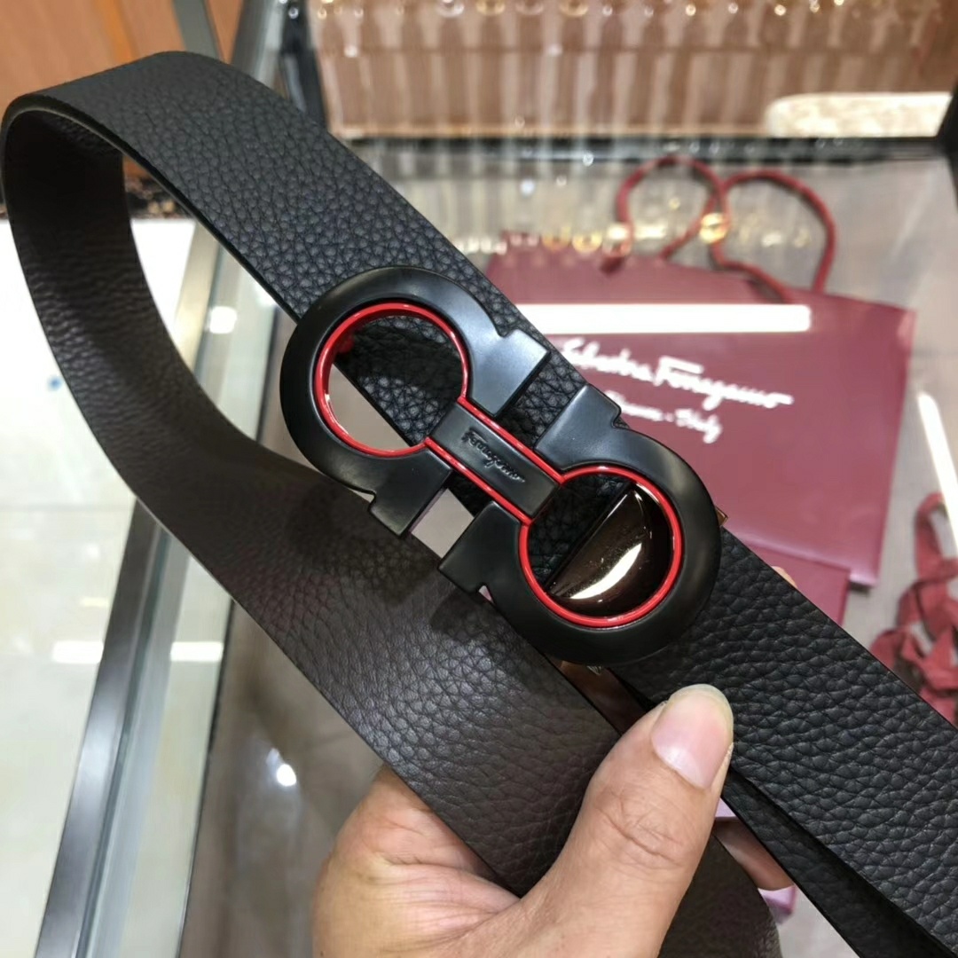 Salvatore Ferragamo Belt in Black