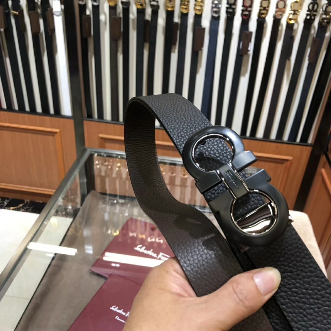 Salvatore Ferragamo Belt in Black