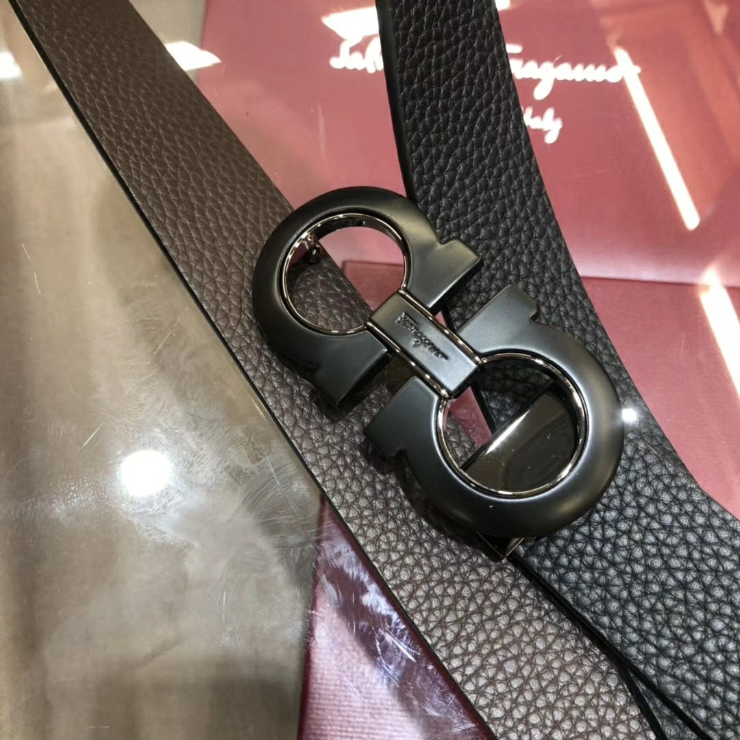 Salvatore Ferragamo Belt in Black