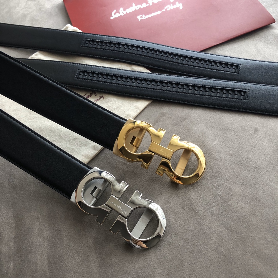 Salvatore Ferragamo Belt in Black