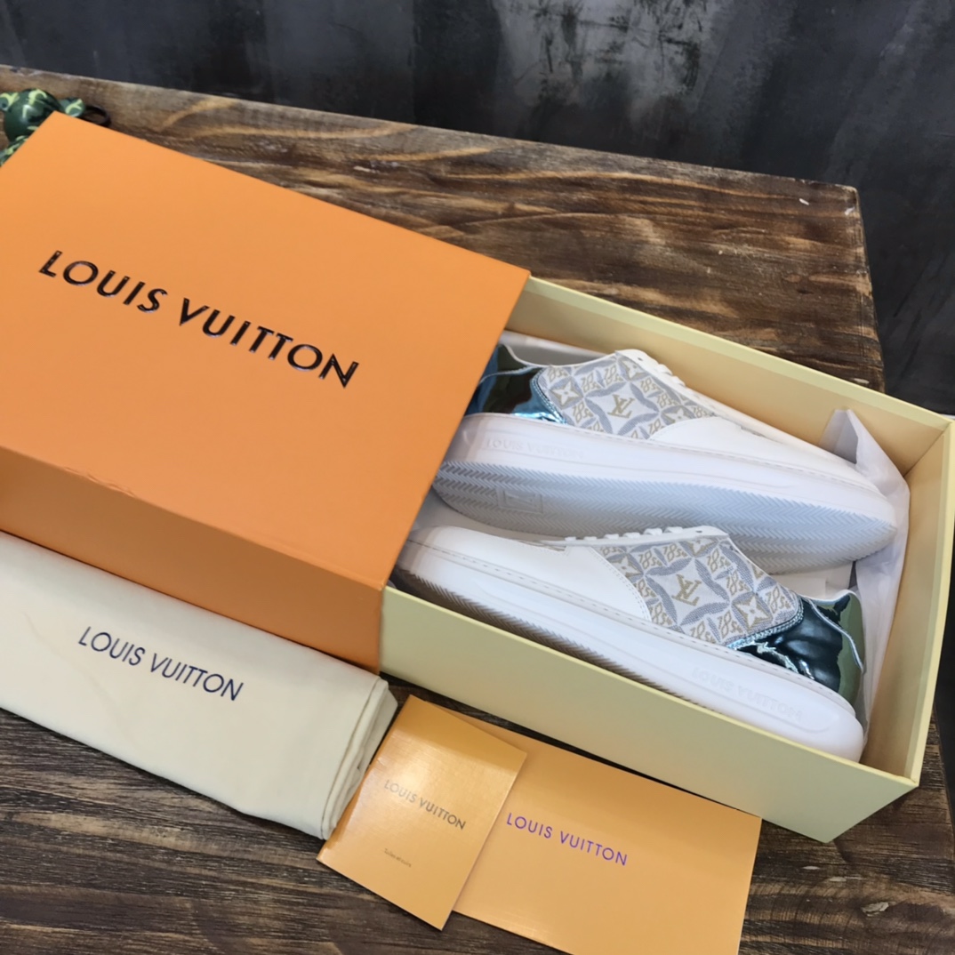 LV top quality white sneaker