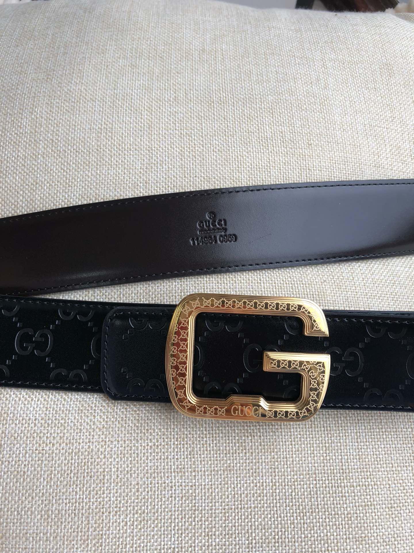 Reversible Gucci Square Belt G Buckle ASS02326