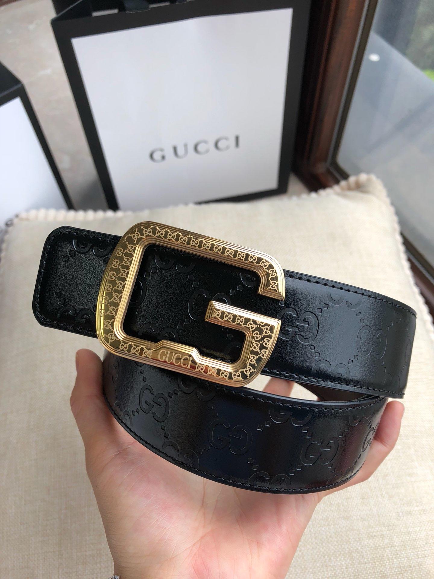 Reversible Gucci Square Belt G Buckle ASS02326