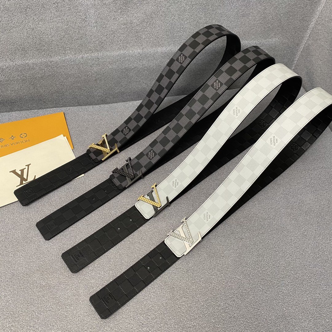 Louis Vuitton Belt in White