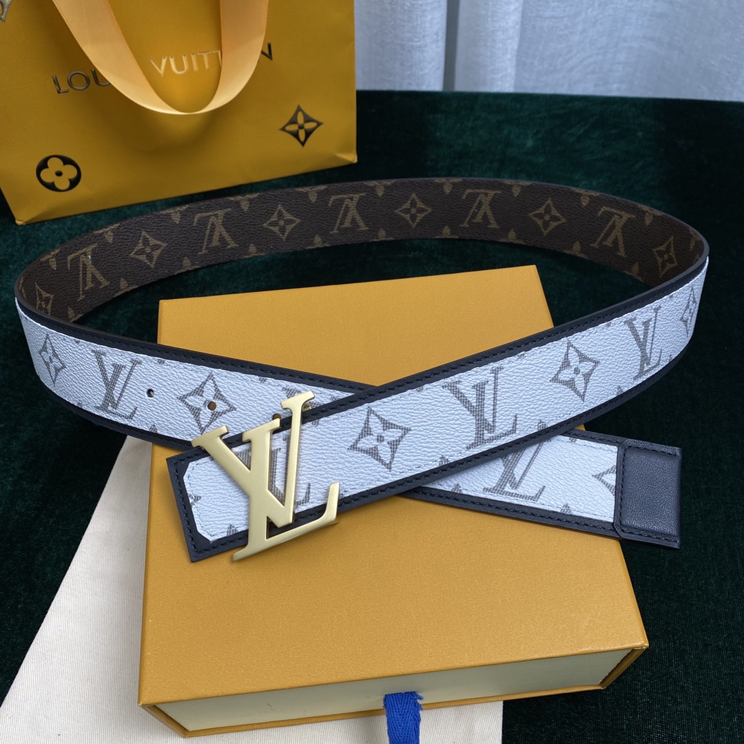 Louis Vuitton Belt in White