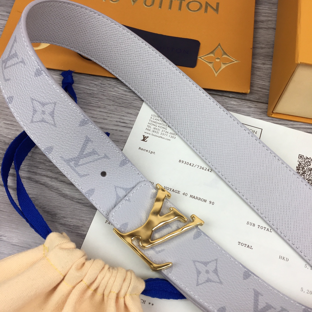 Louis Vuitton Belt in White