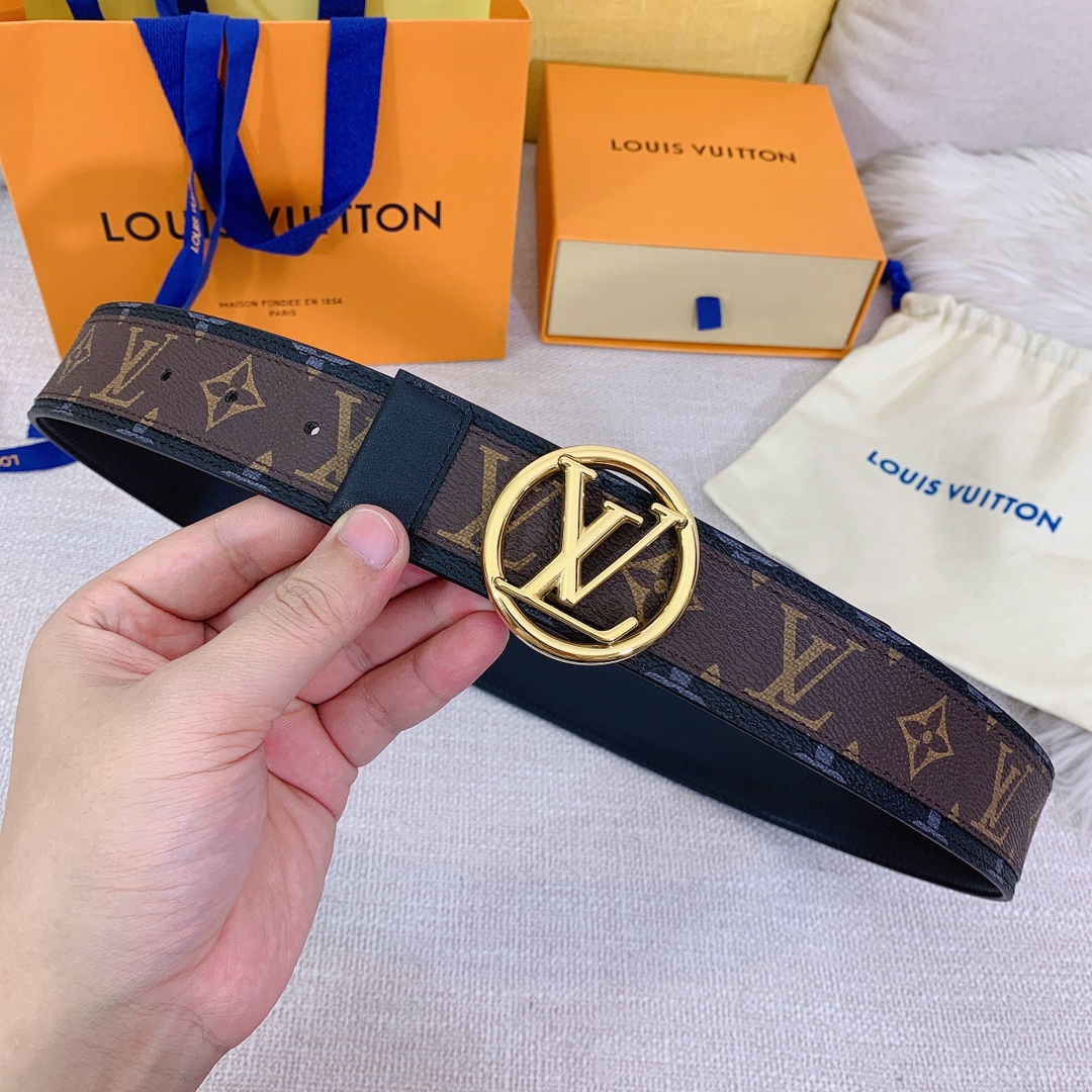 Louis Vuitton Belt in Brown