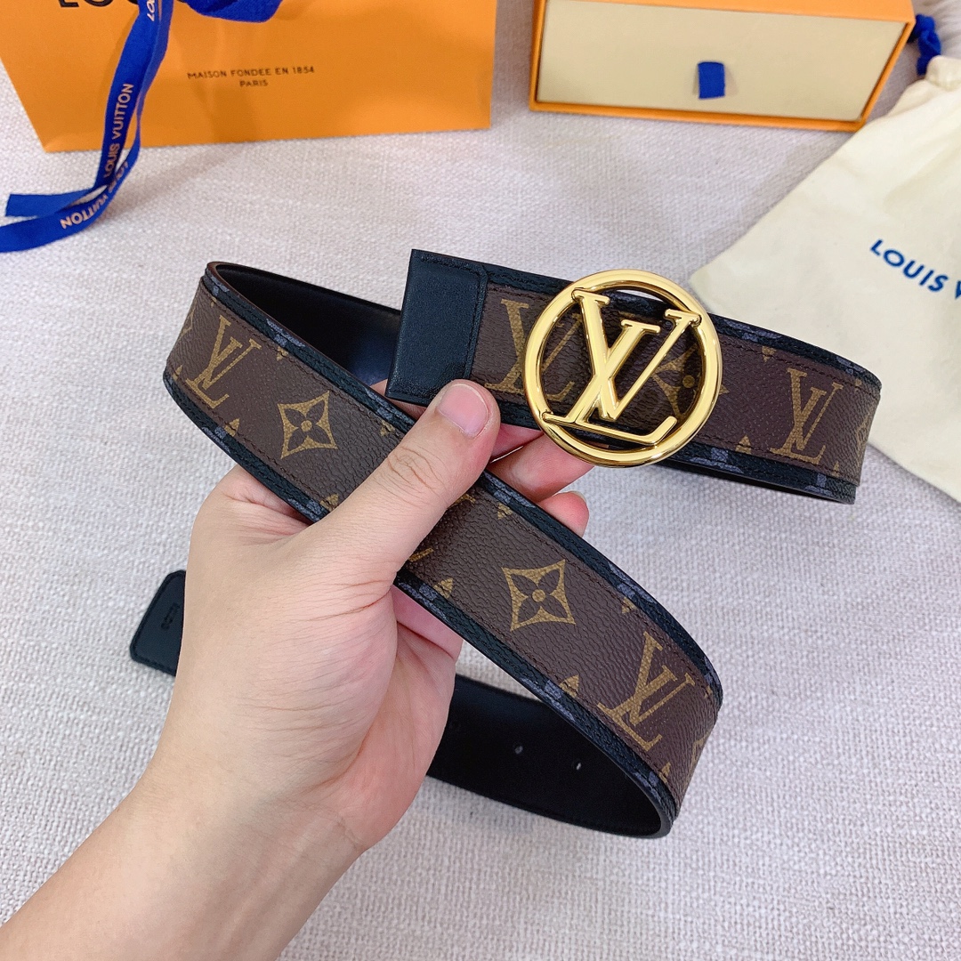 Louis Vuitton Belt in Brown