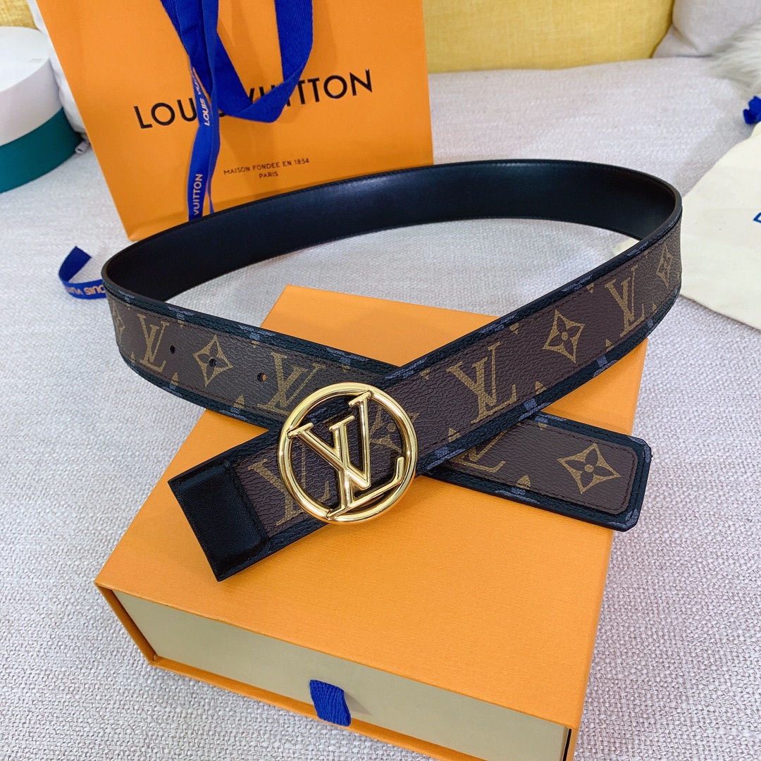 Louis Vuitton Belt in Brown