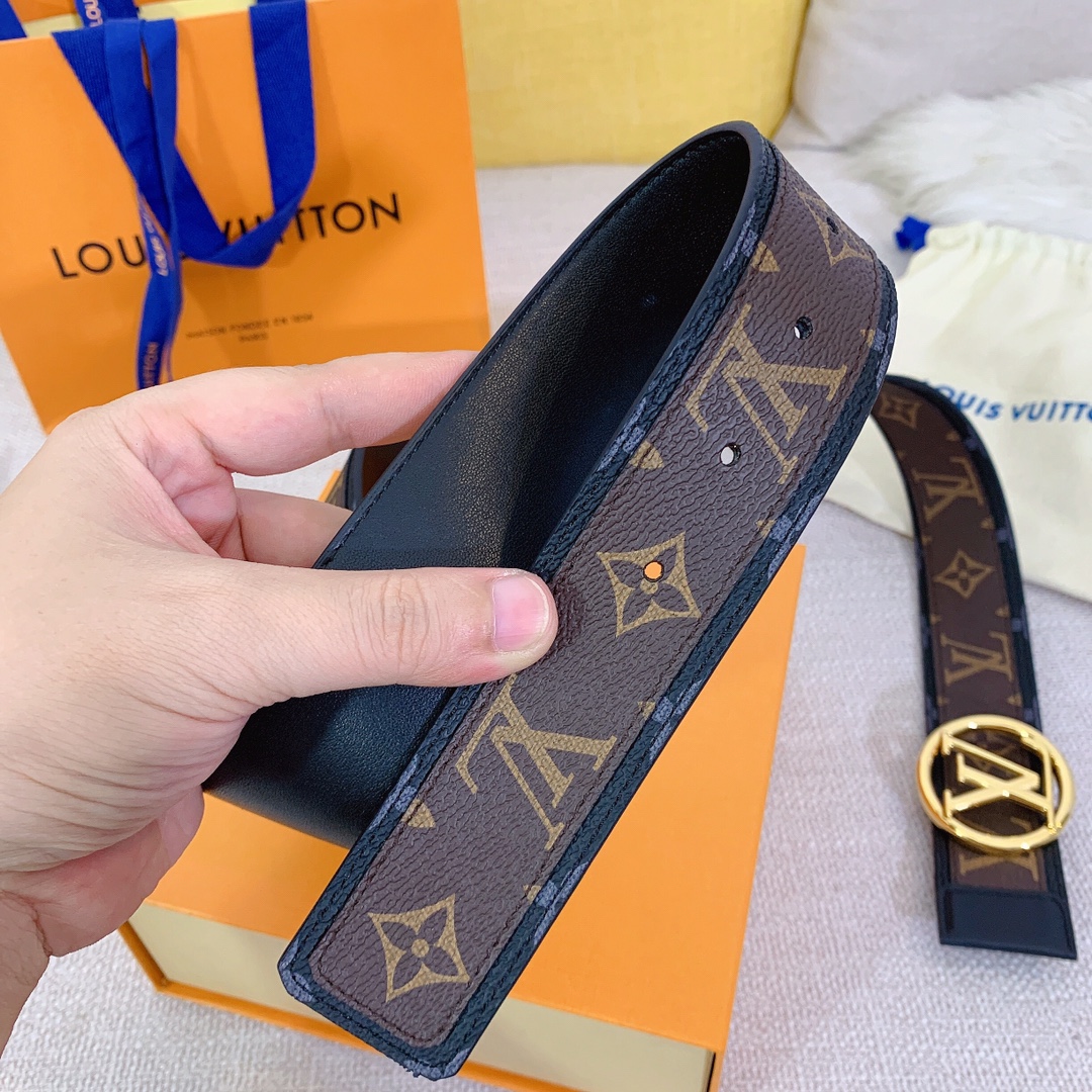 Louis Vuitton Belt in Brown