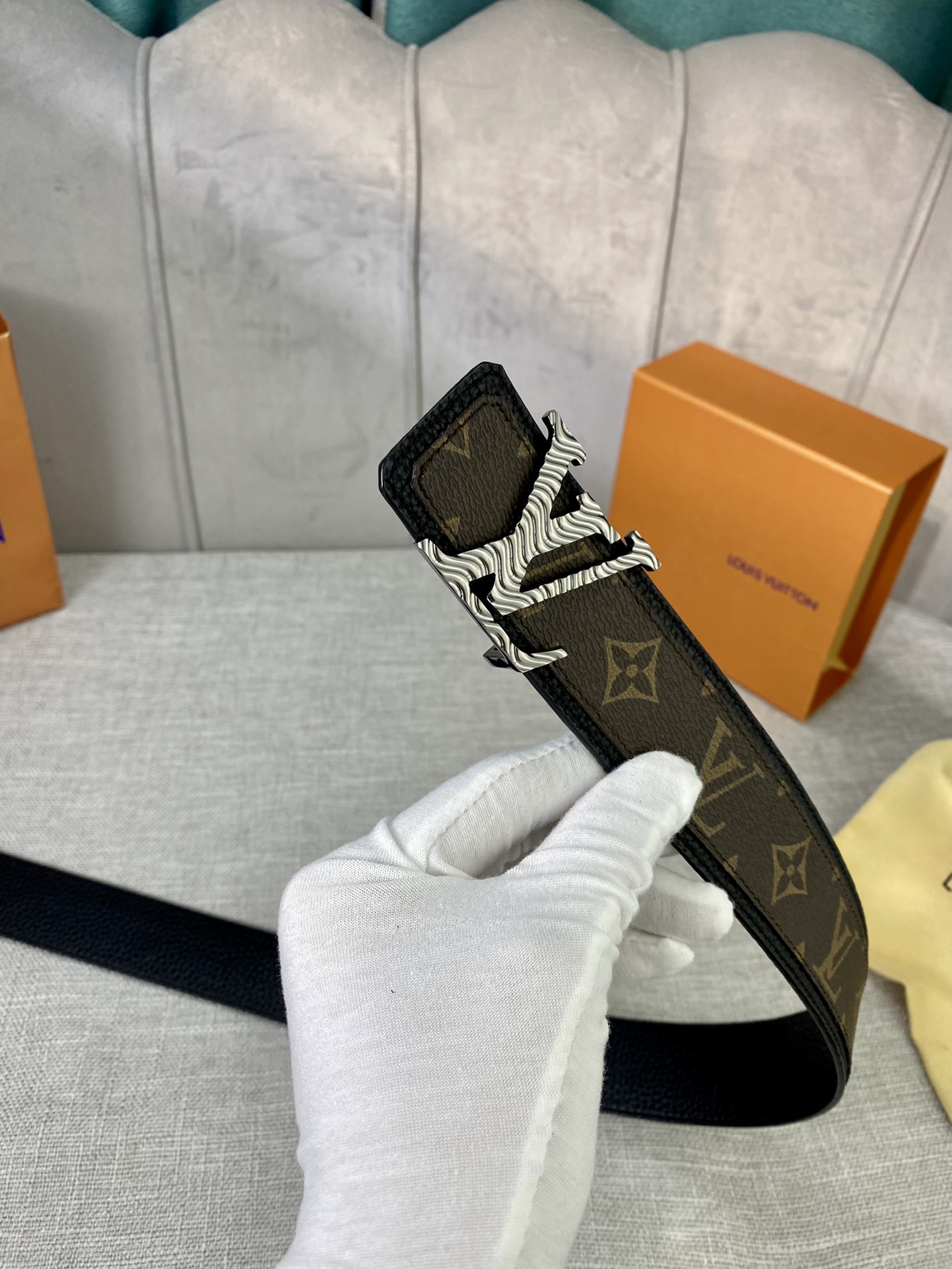 Louis Vuitton Belt in Brown