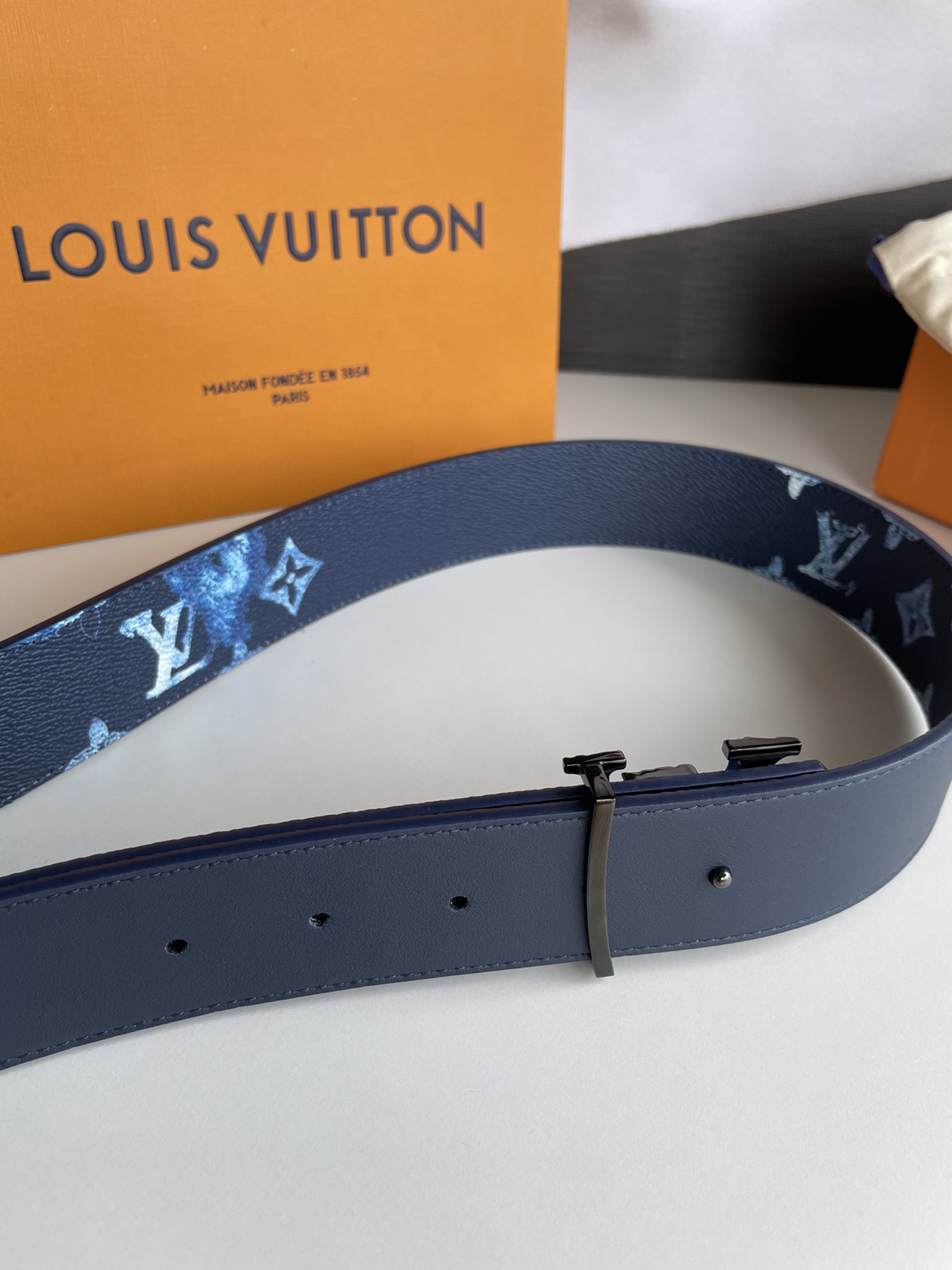 Louis Vuitton Belt in Blue