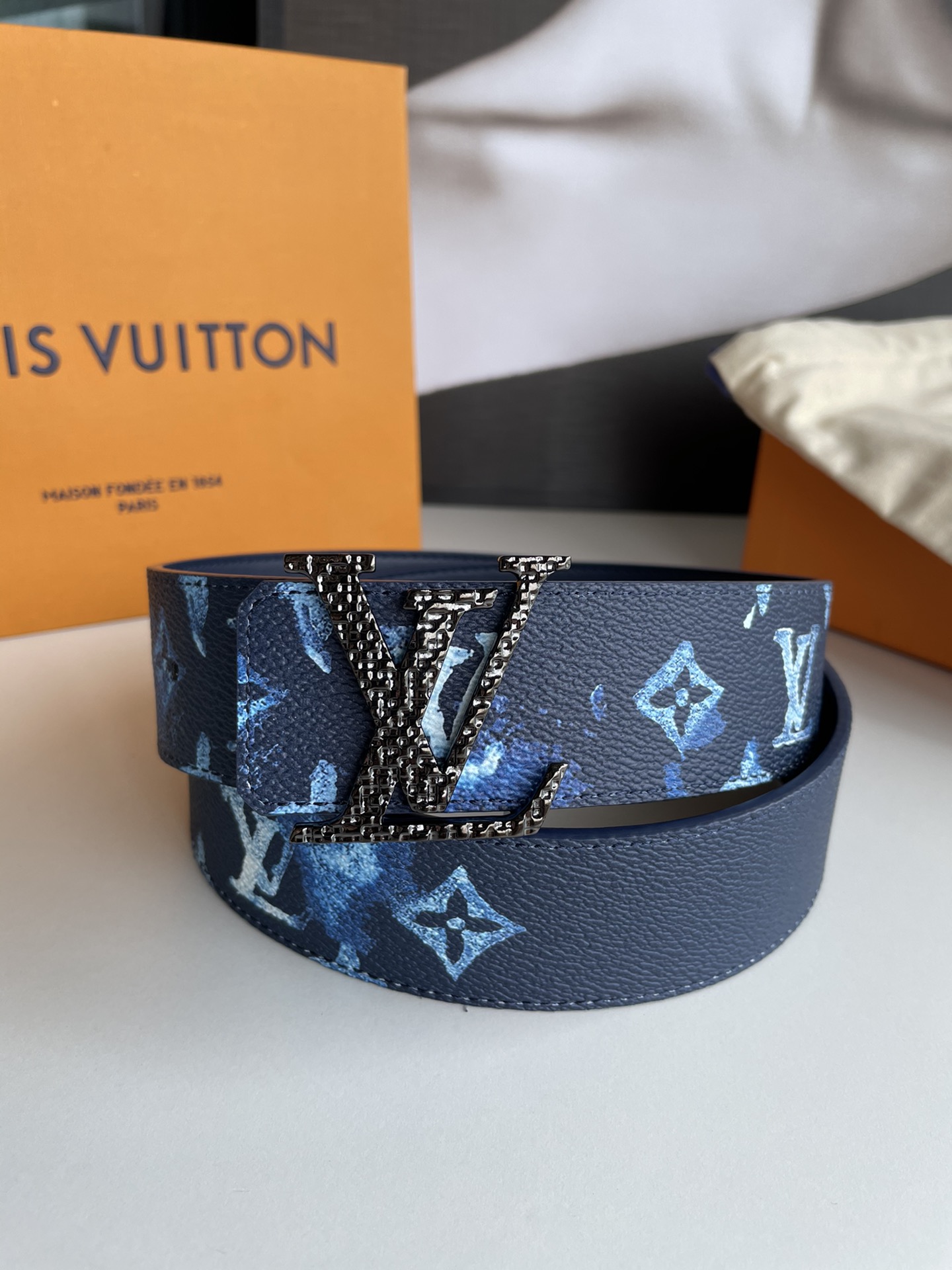 Louis Vuitton Belt in Blue