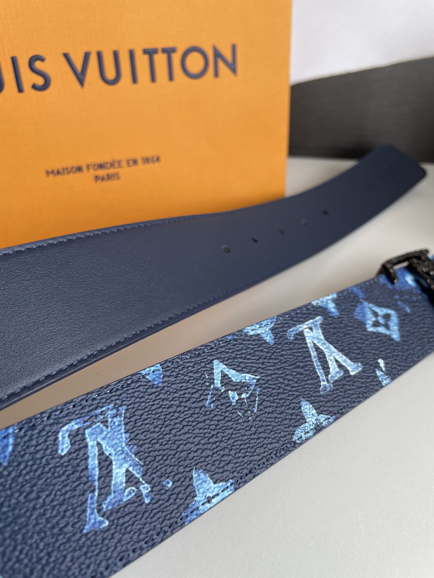 Louis Vuitton Belt in Blue