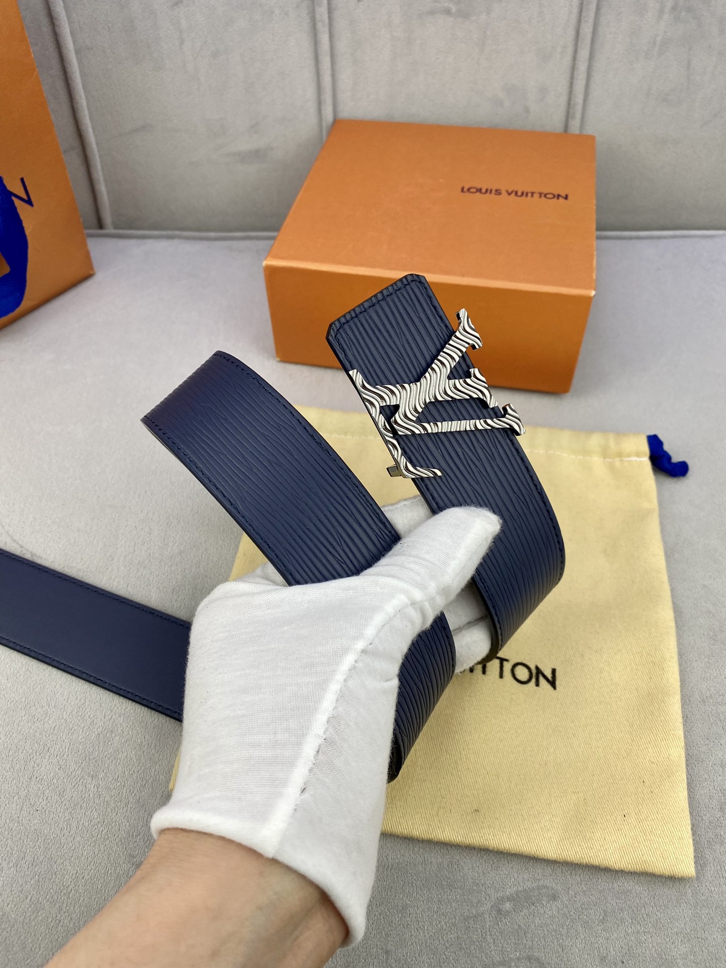 Louis Vuitton Belt in Blue