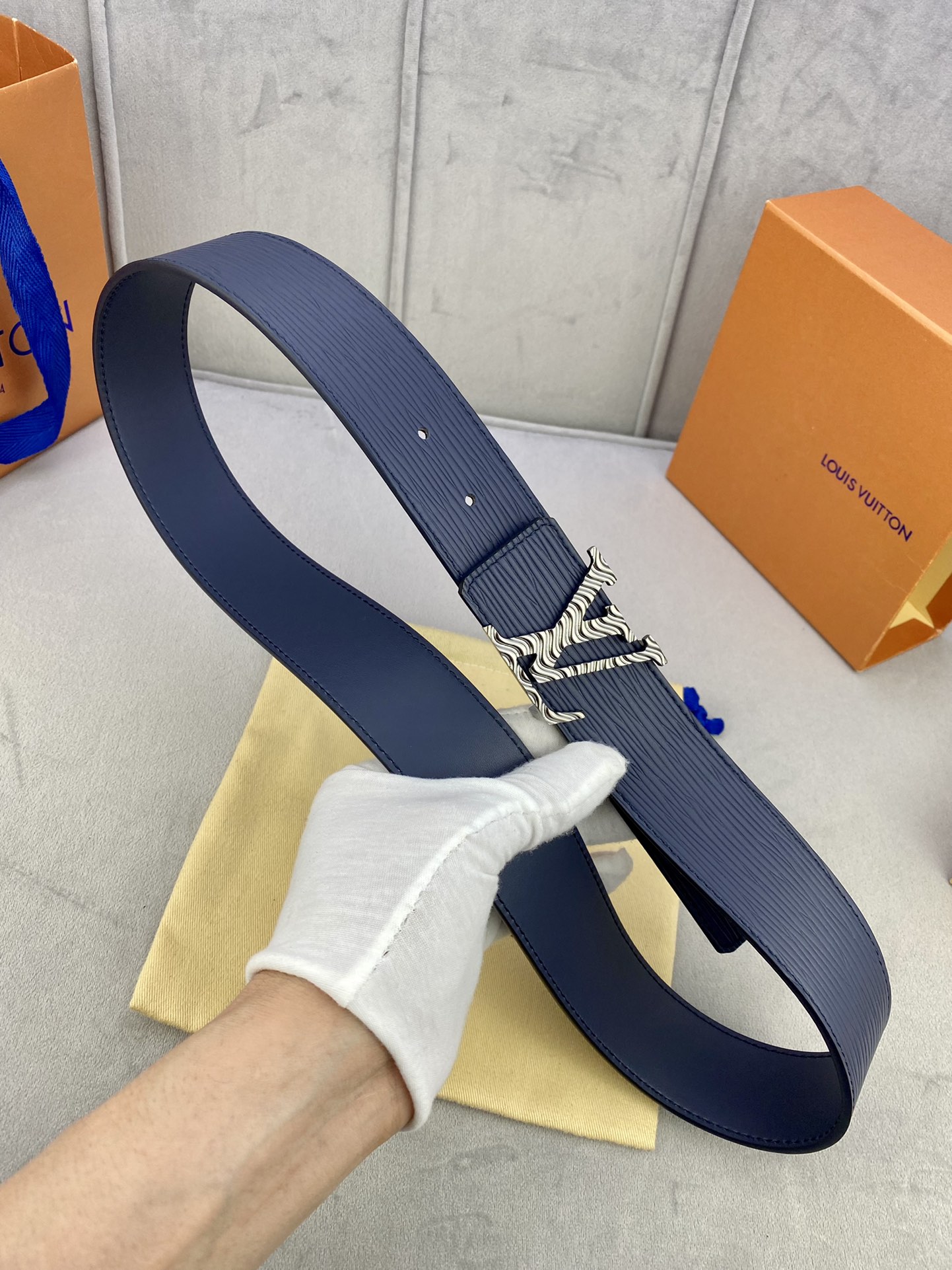 Louis Vuitton Belt in Blue