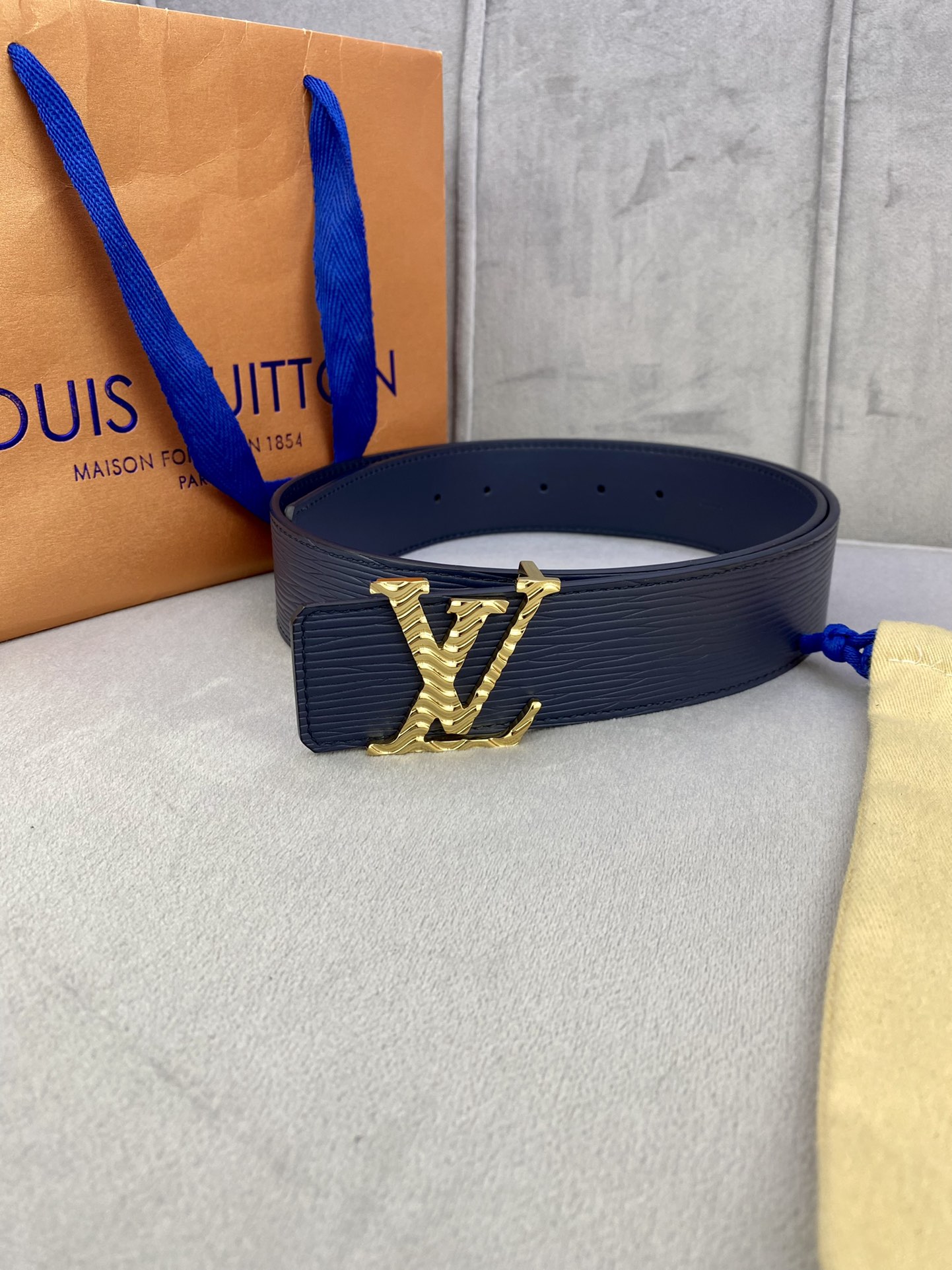 Louis Vuitton Belt in Blue