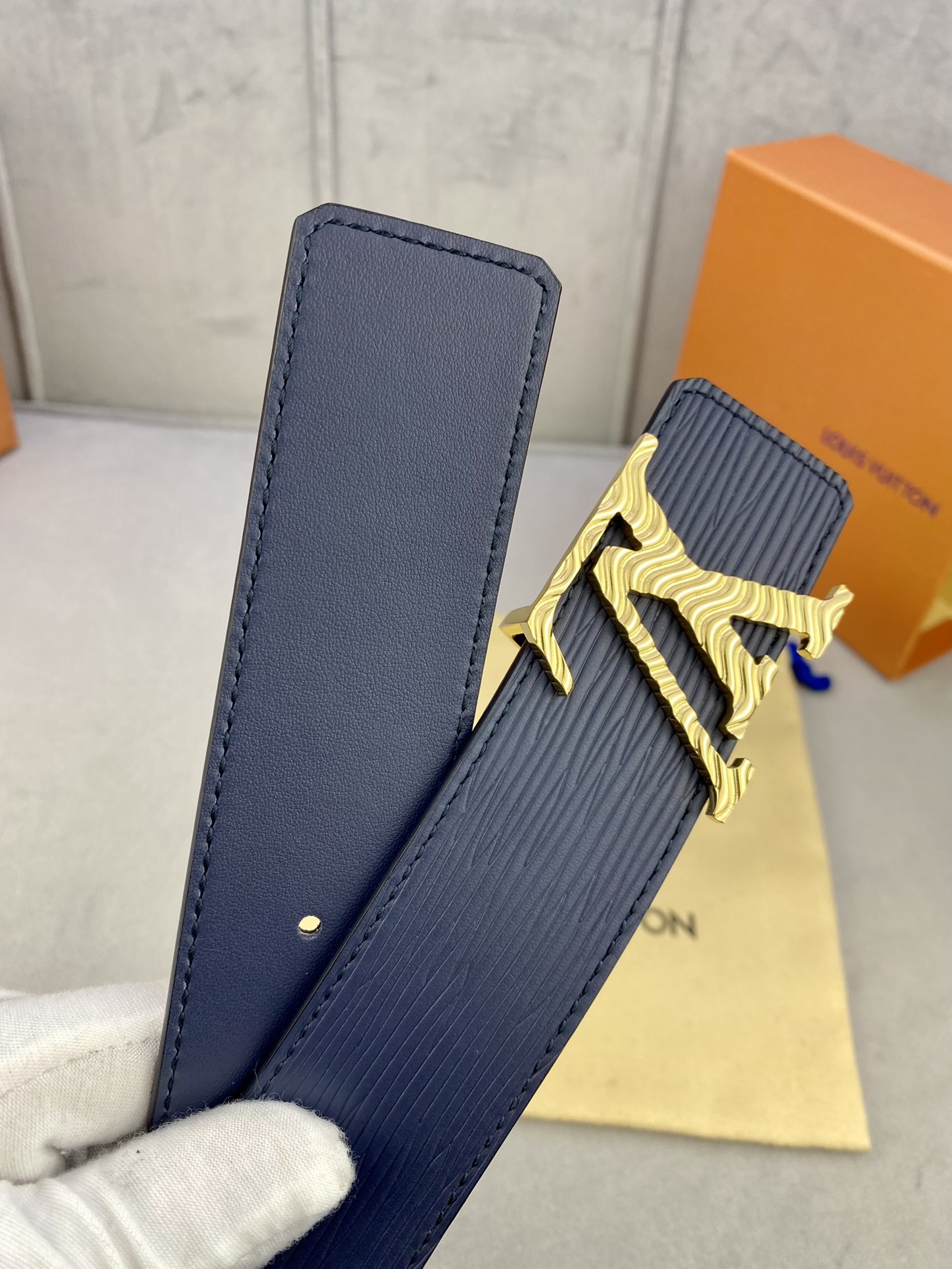 Louis Vuitton Belt in Blue