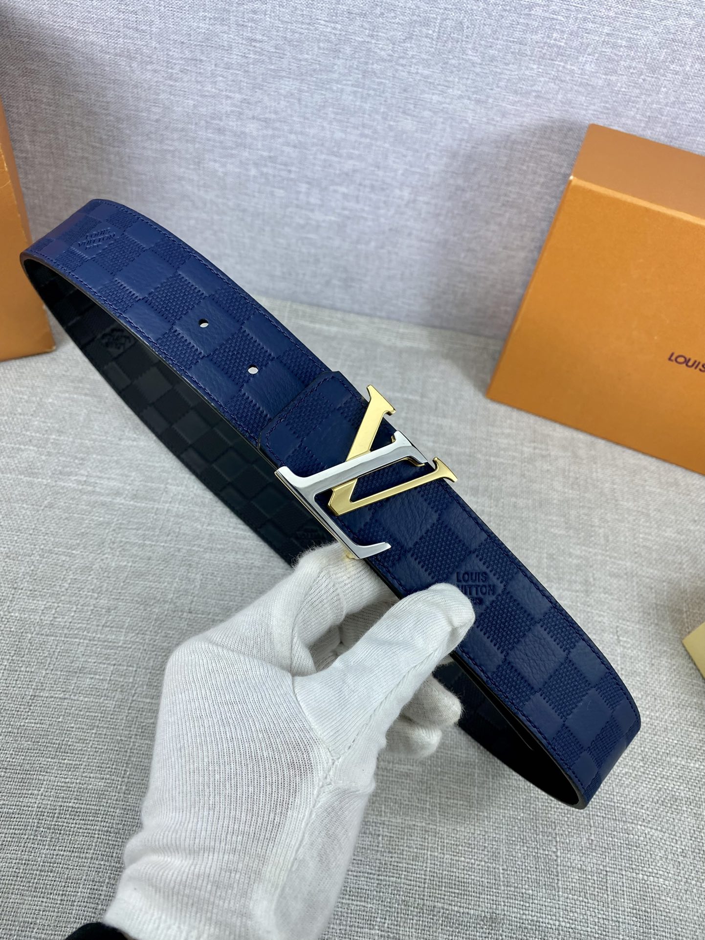 Louis Vuitton Belt in Blue