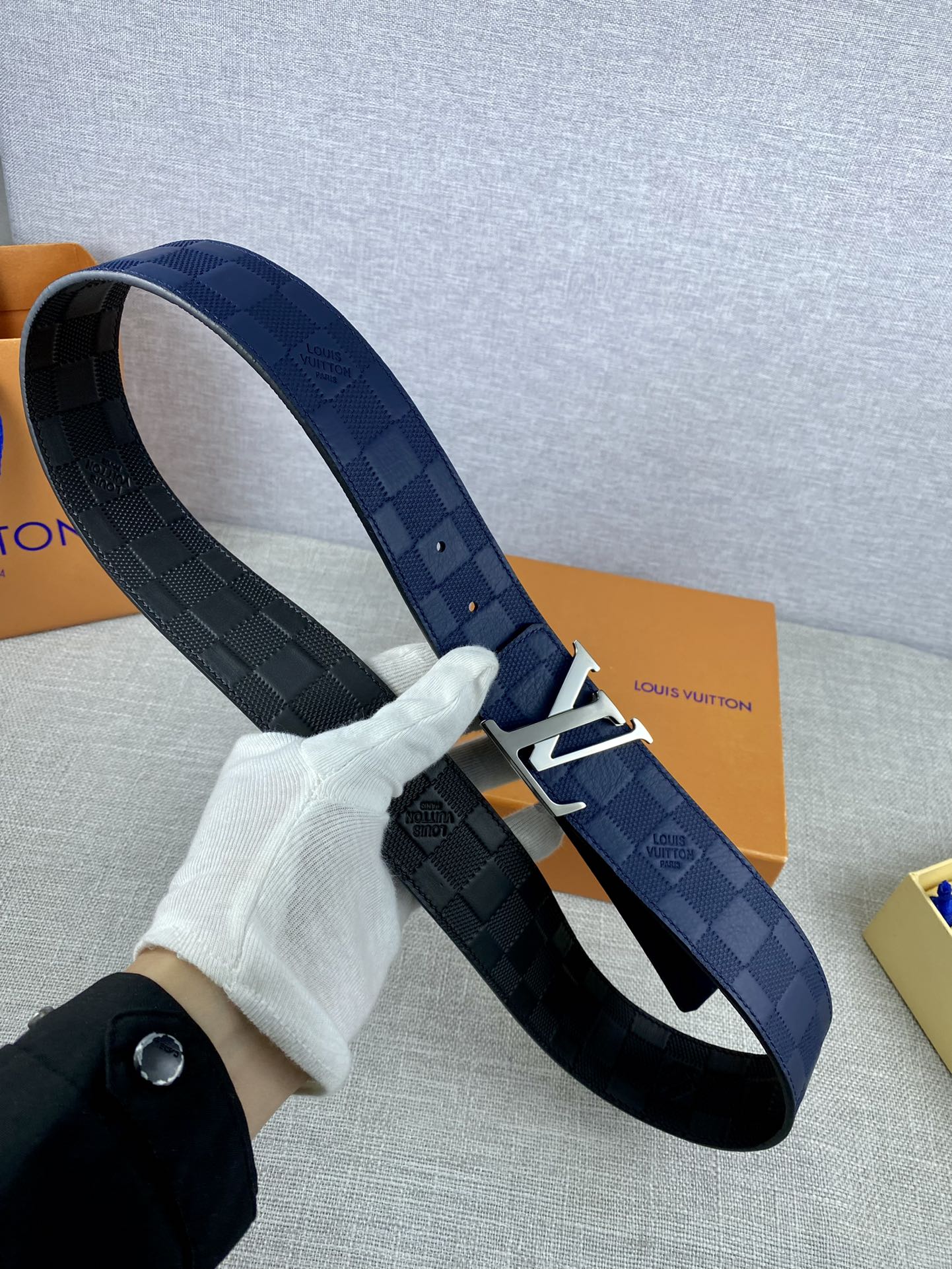 Louis Vuitton Belt in Blue