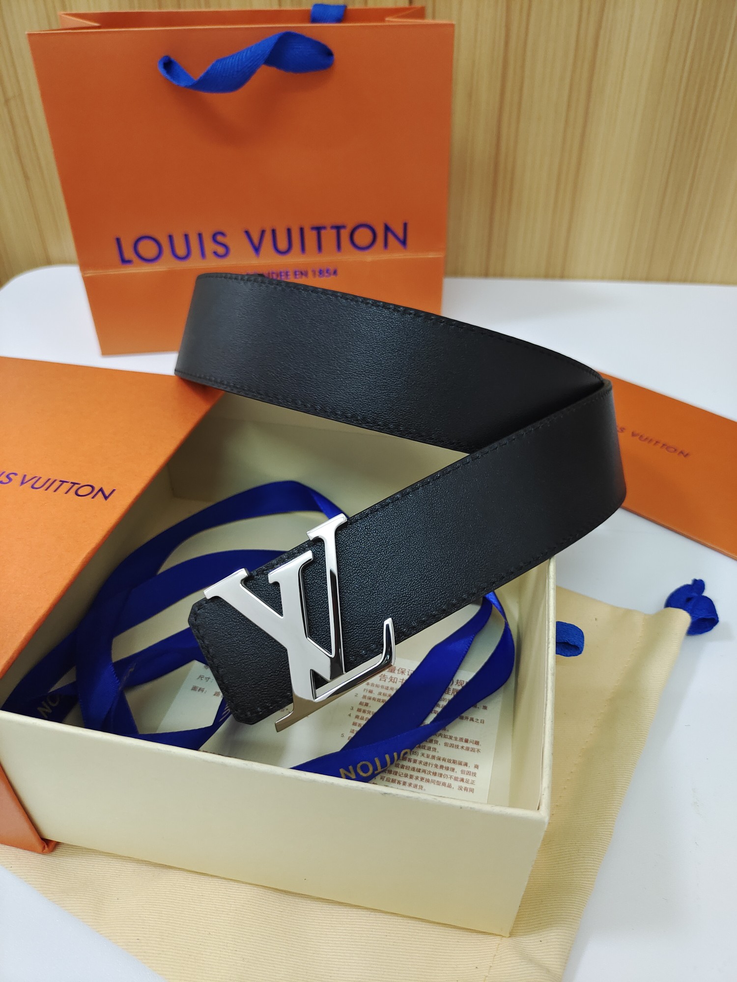 Louis Vuitton Belt in Blue