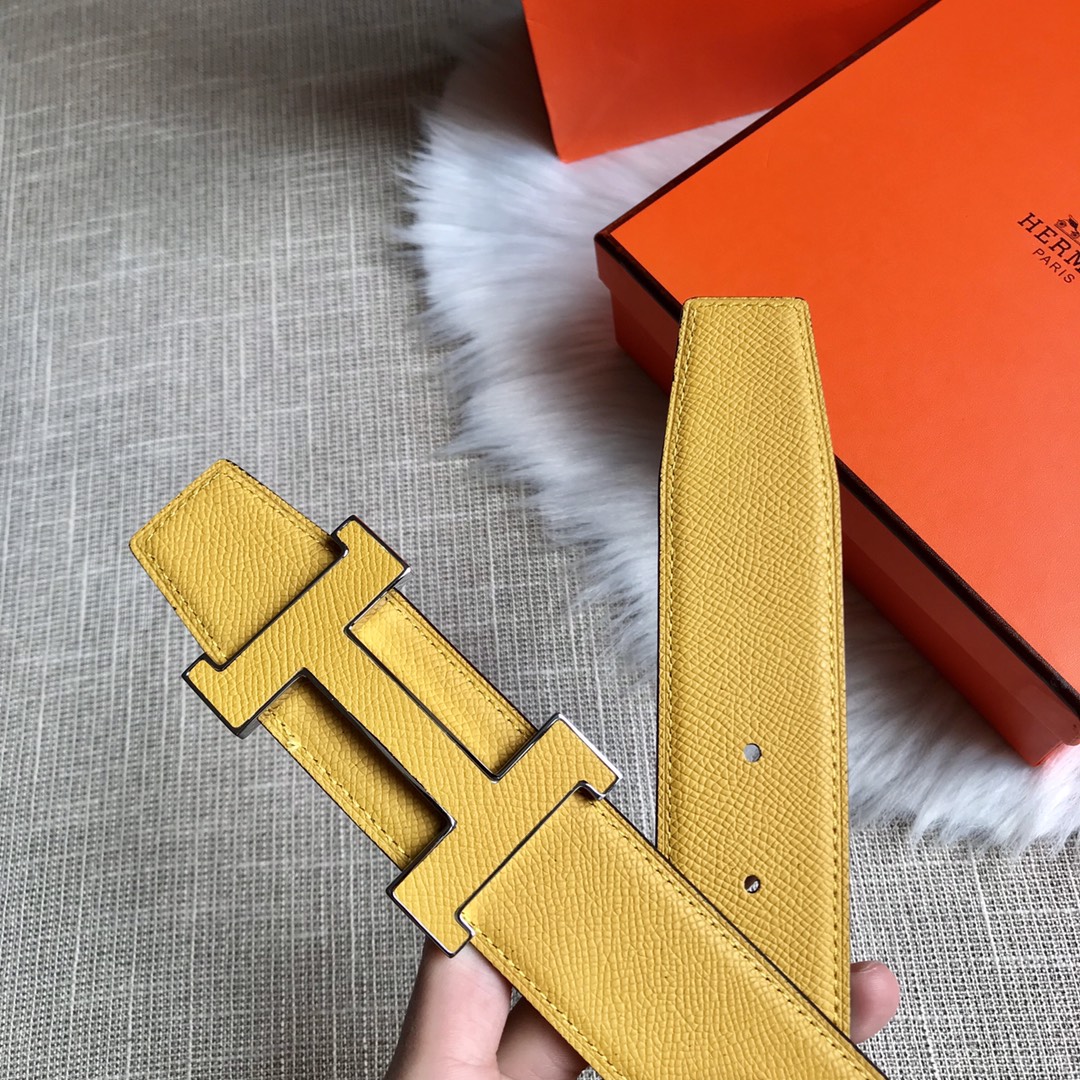 Hermes Belt in Yellow