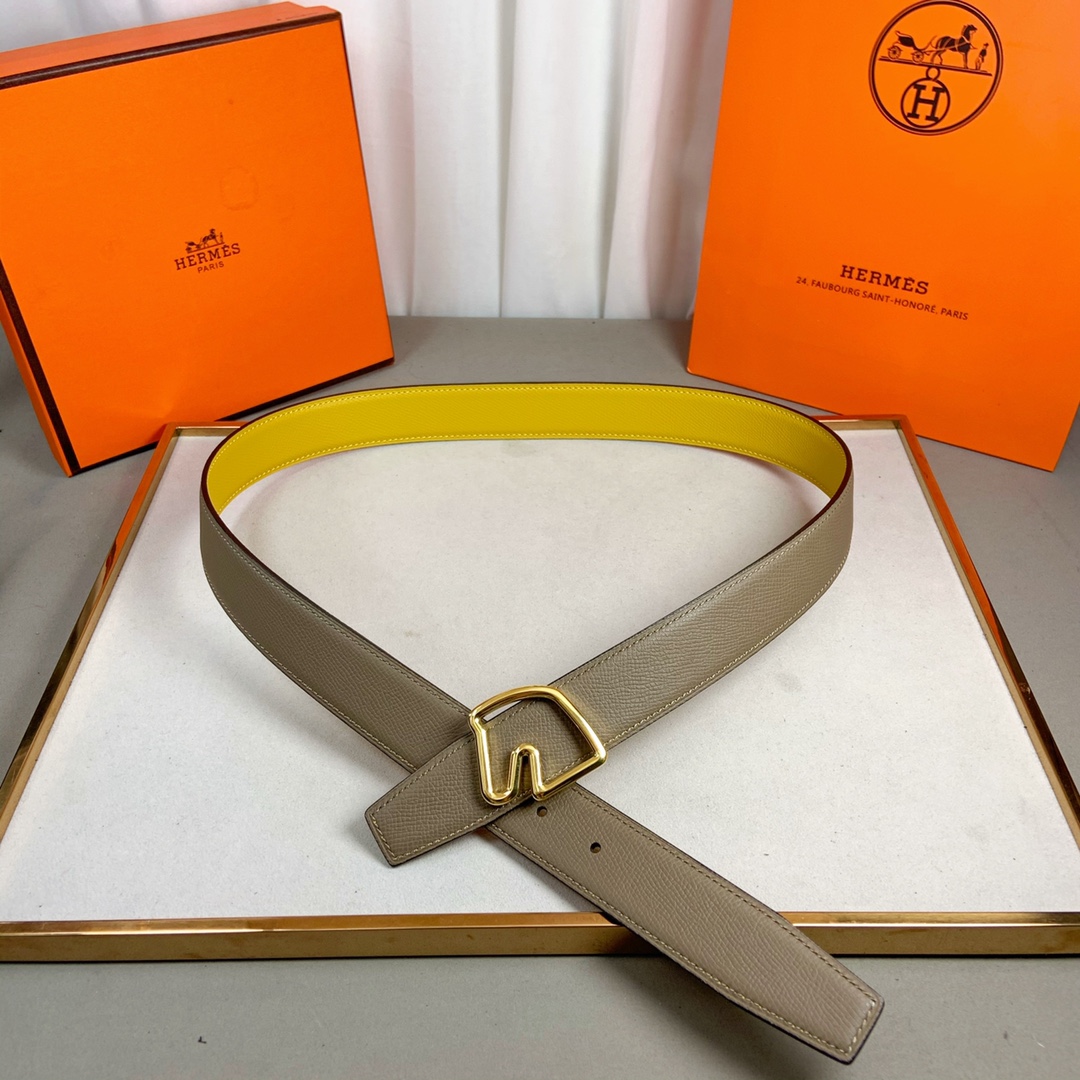 Hermes Belt in Yellow