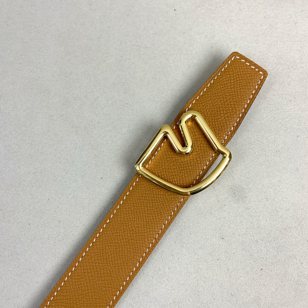 Hermes Belt in Khaki