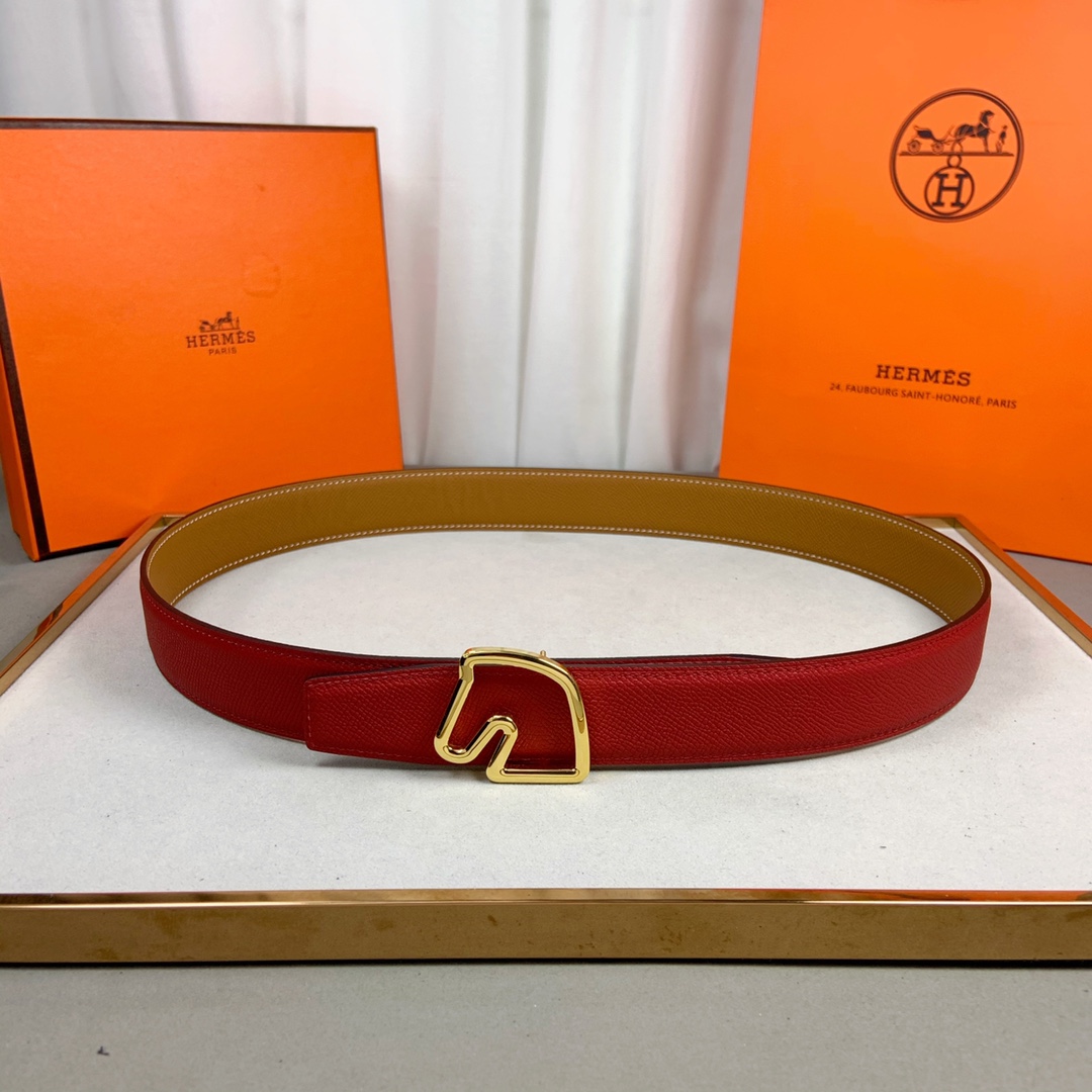 Hermes Belt in Khaki