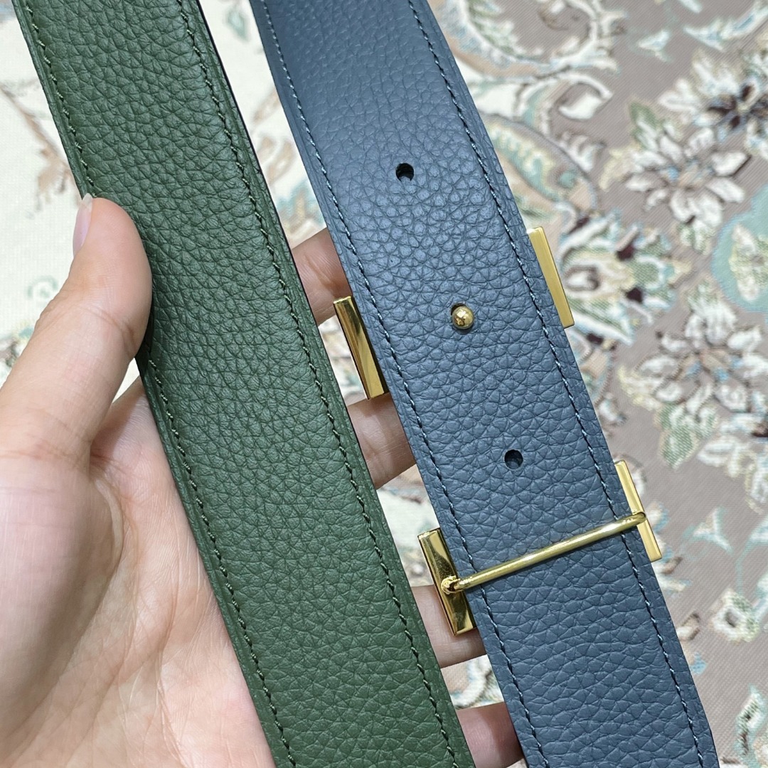 Hermes Belt in Green