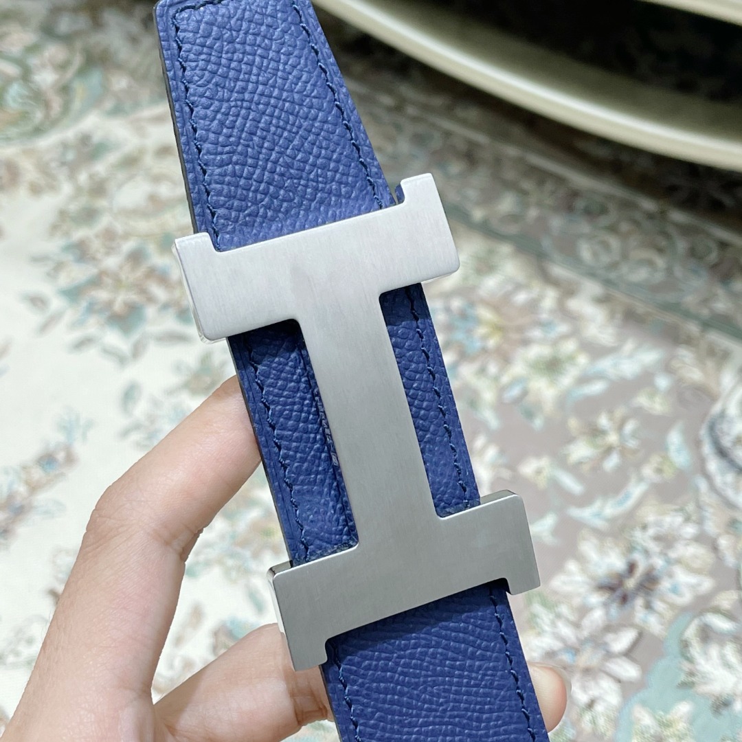 Hermes Belt in Dark blue