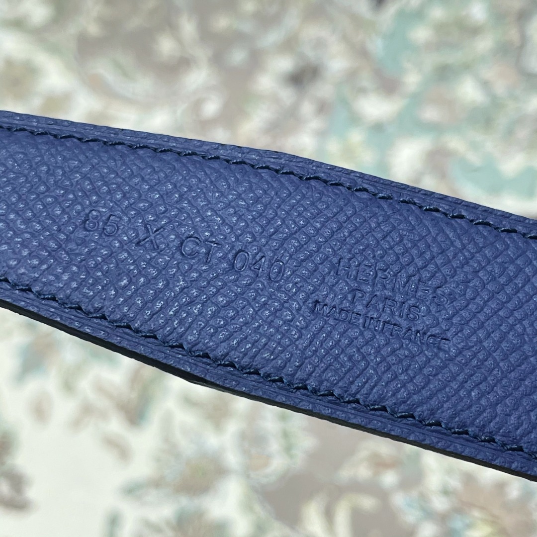 Hermes Belt in Dark blue