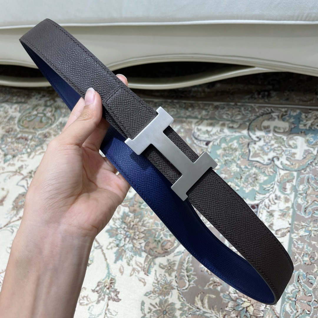 Hermes Belt in Dark blue