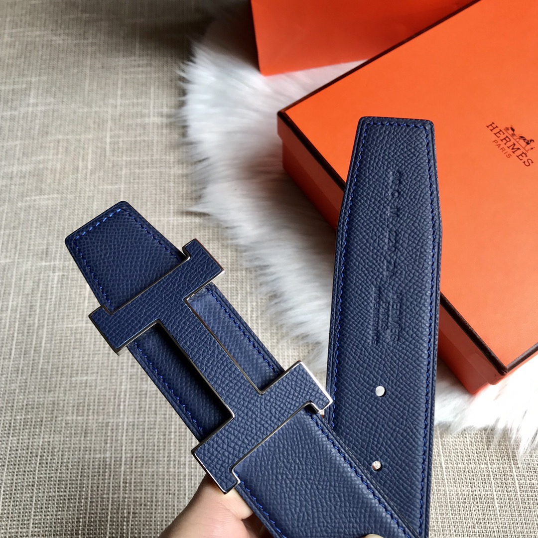 Hermes Belt in Dark blue