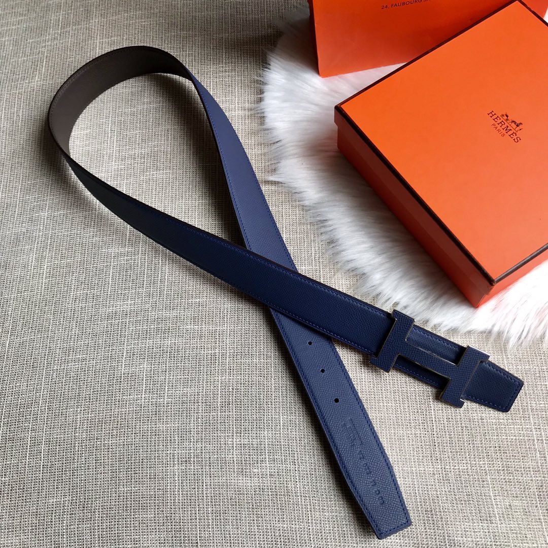 Hermes Belt in Dark blue