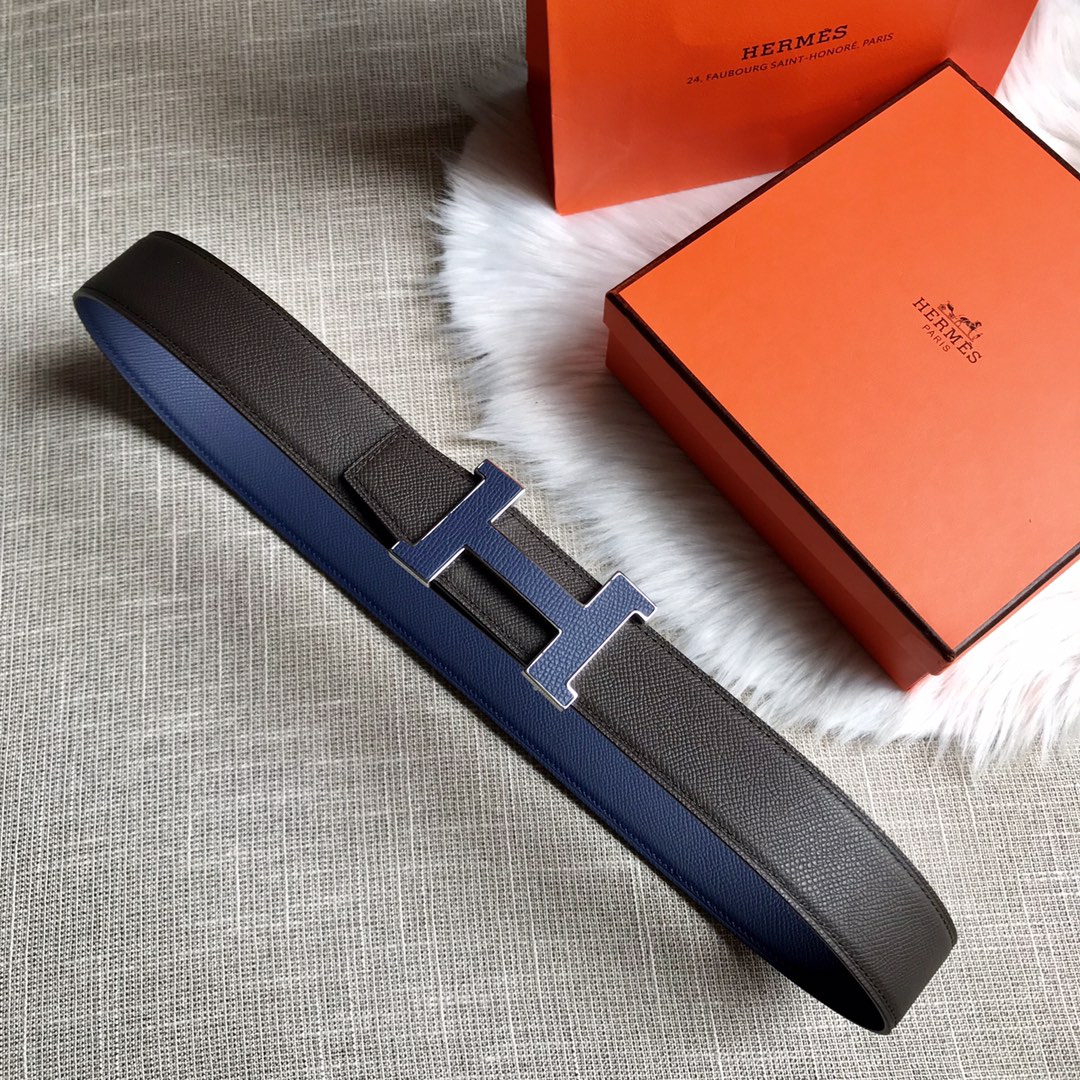 Hermes Belt in Dark blue