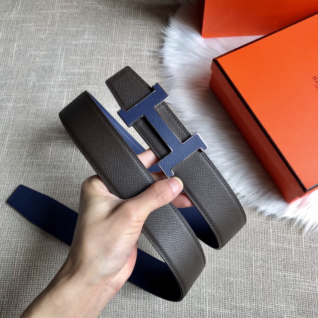 Hermes Belt in Dark blue