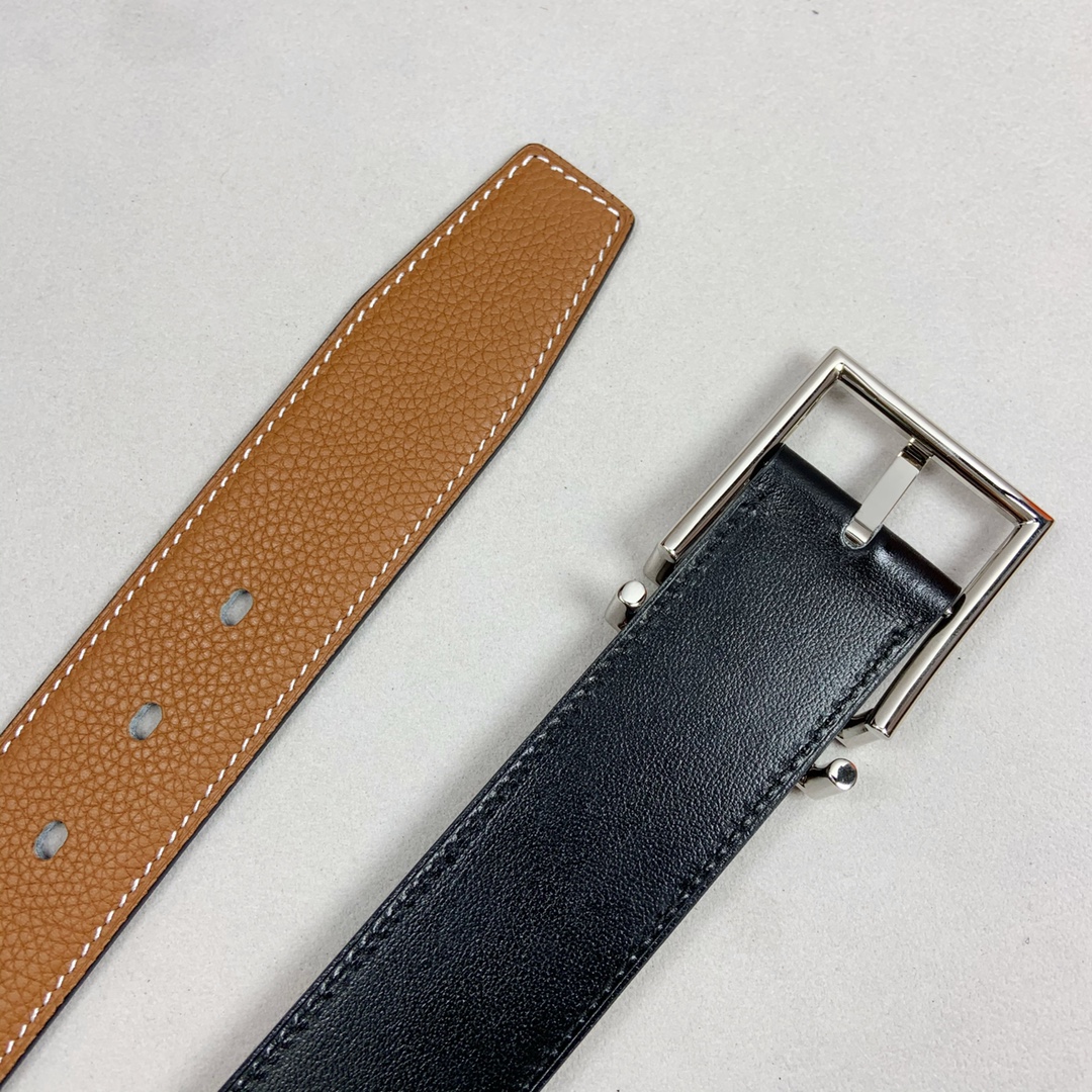 Hermes Belt in Coffee