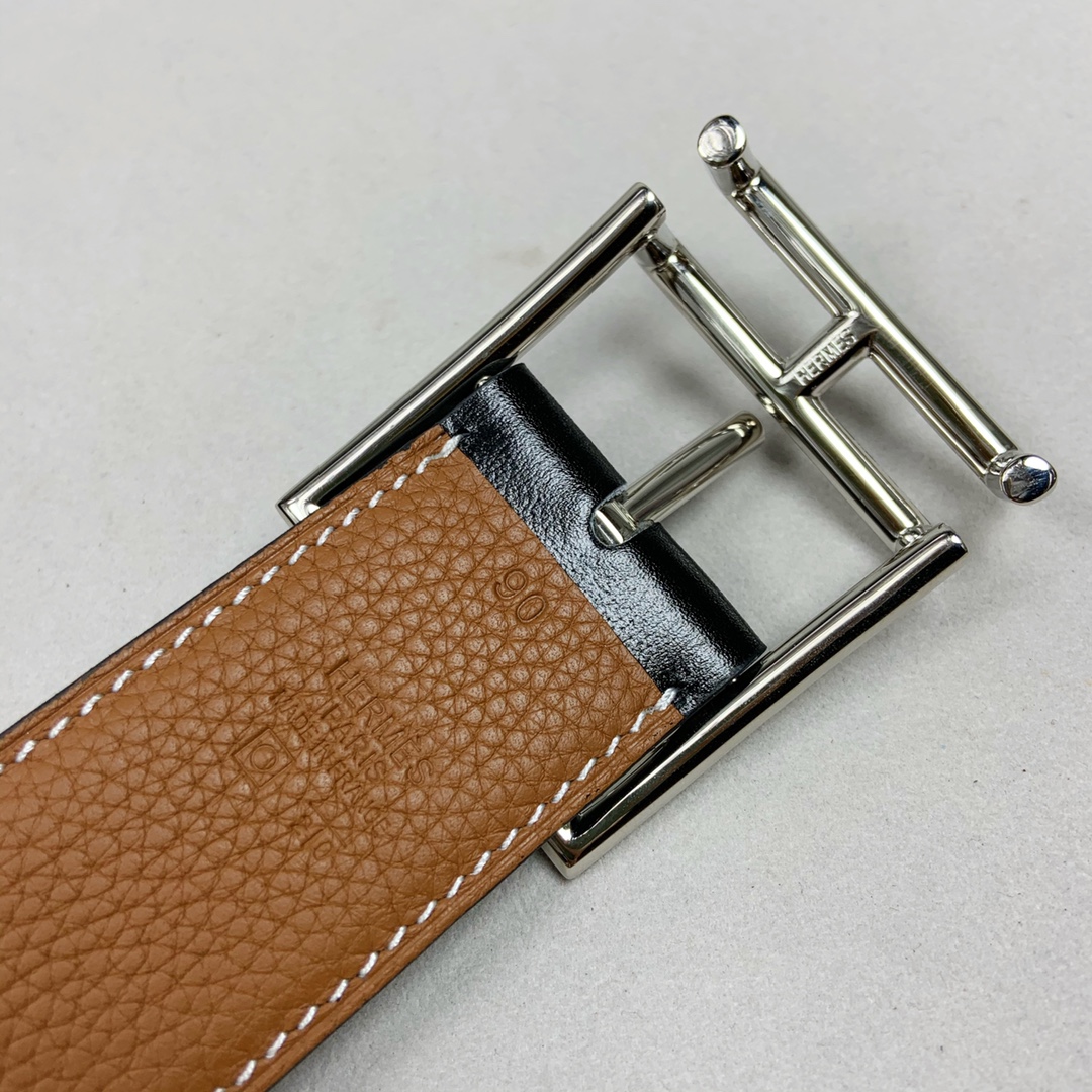 Hermes Belt in Coffee