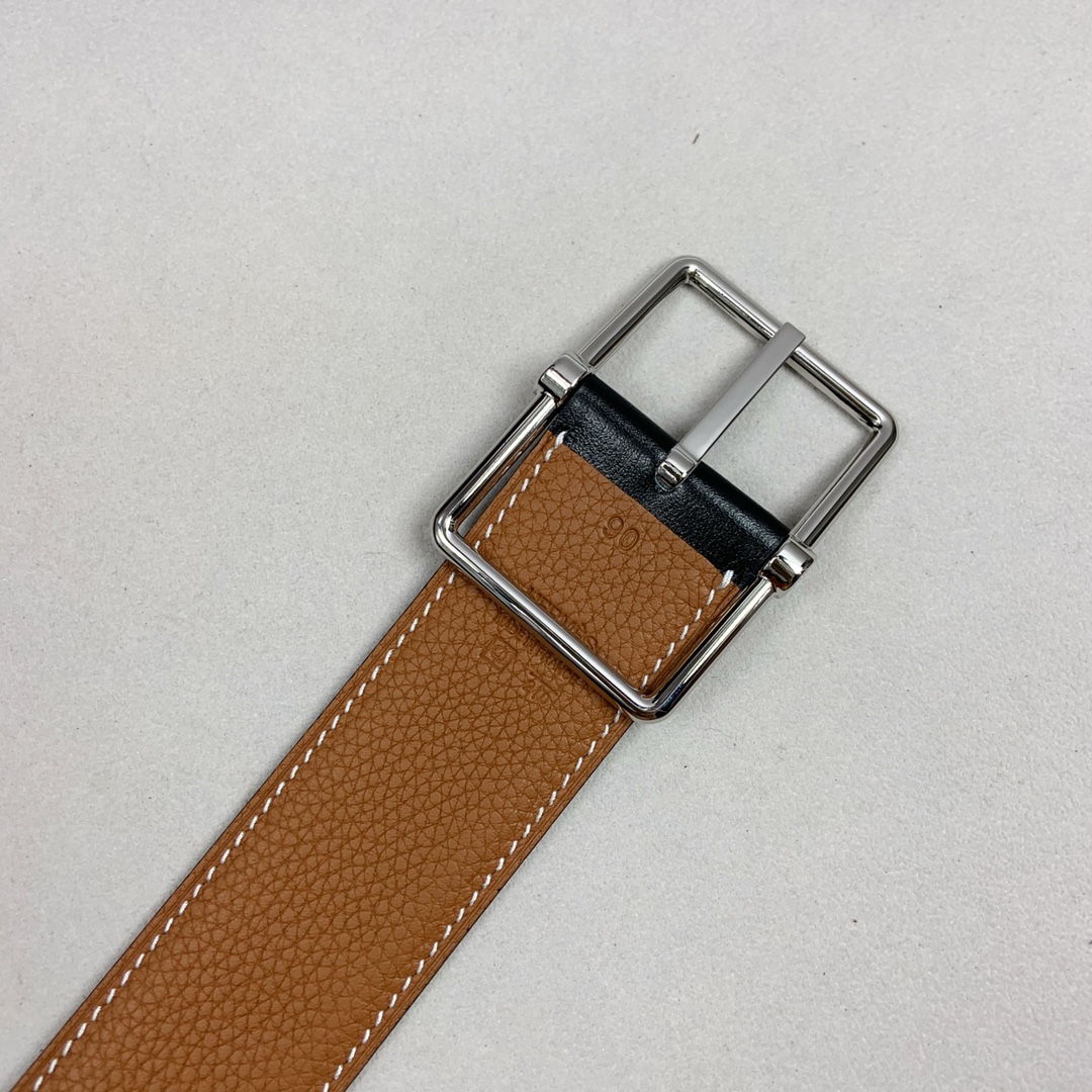 Hermes Belt in Coffee