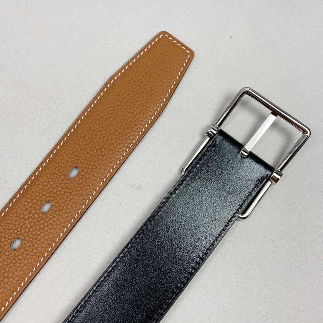 Hermes Belt in Coffee