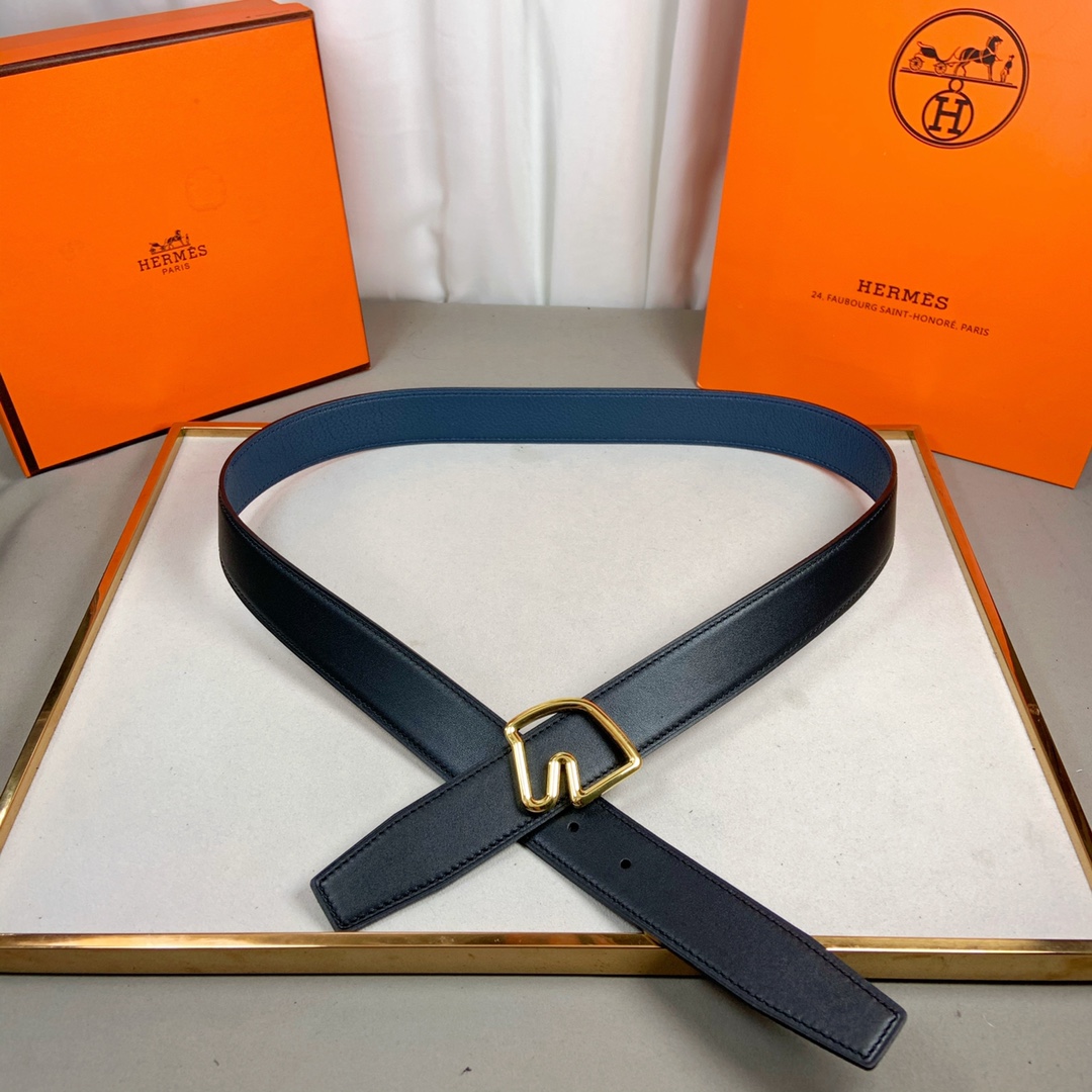 Hermes Belt in Blue