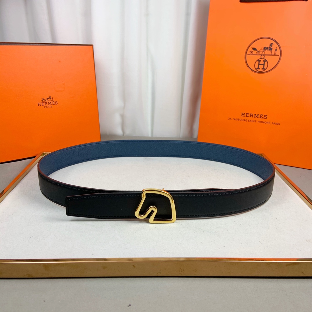 Hermes Belt in Blue