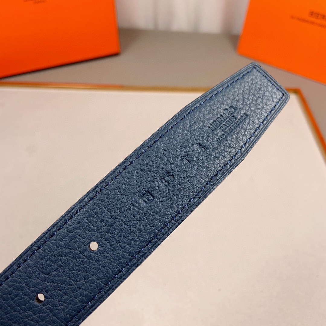 Hermes Belt in Blue