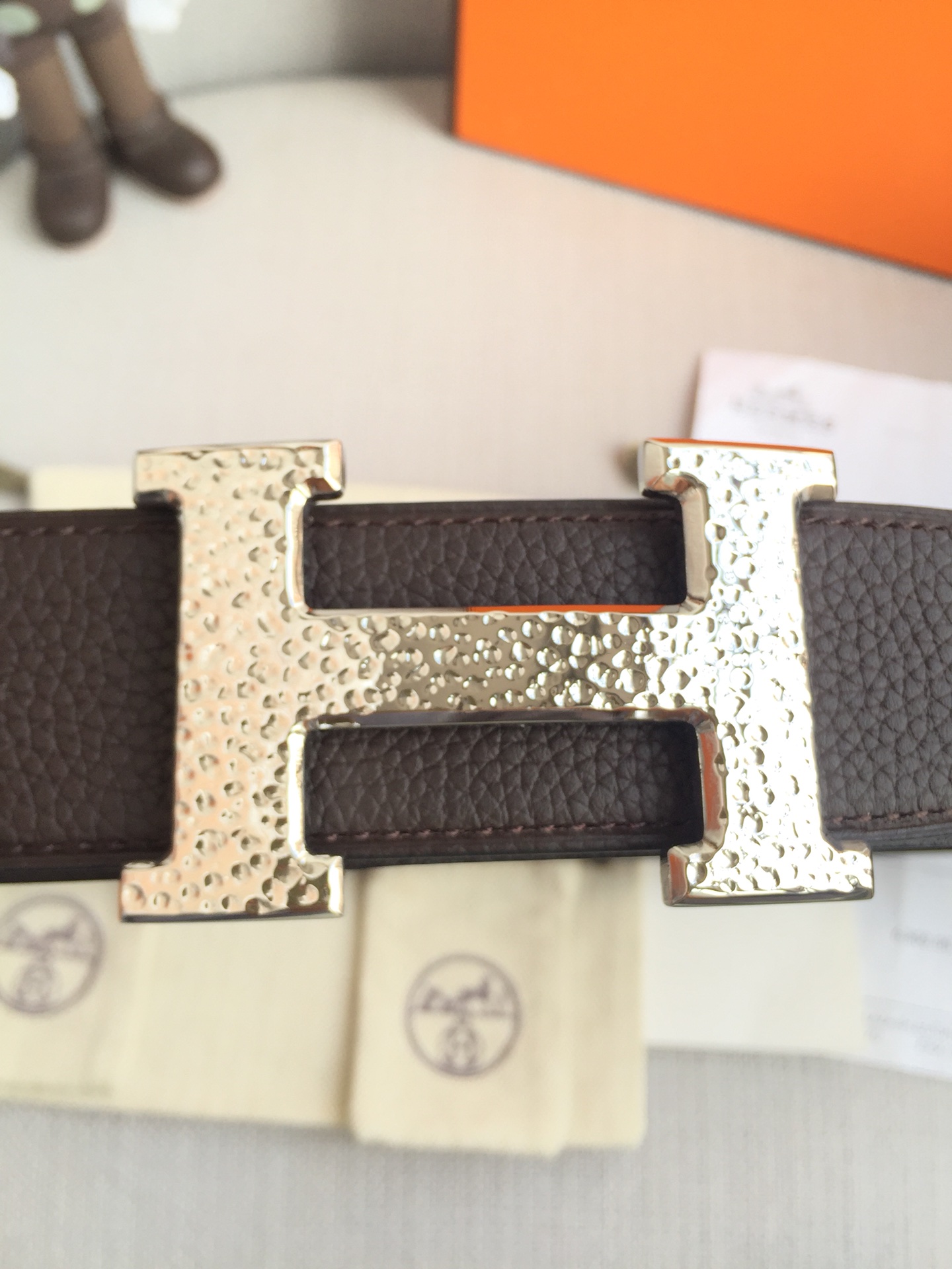 Hermes Belt in Black