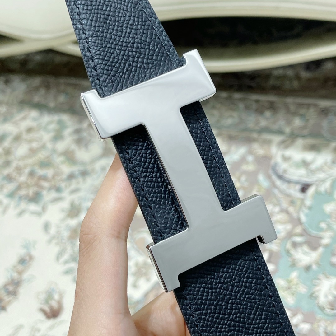 Hermes Belt in Black