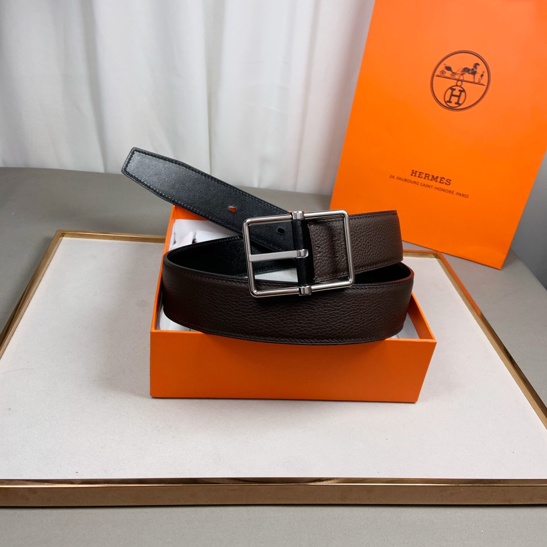 Hermes Belt in Black