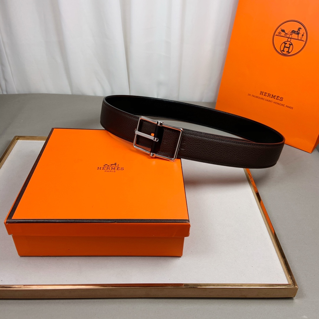 Hermes Belt in Black