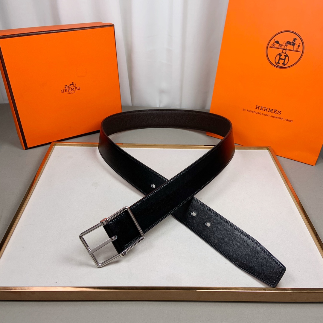 Hermes Belt in Black