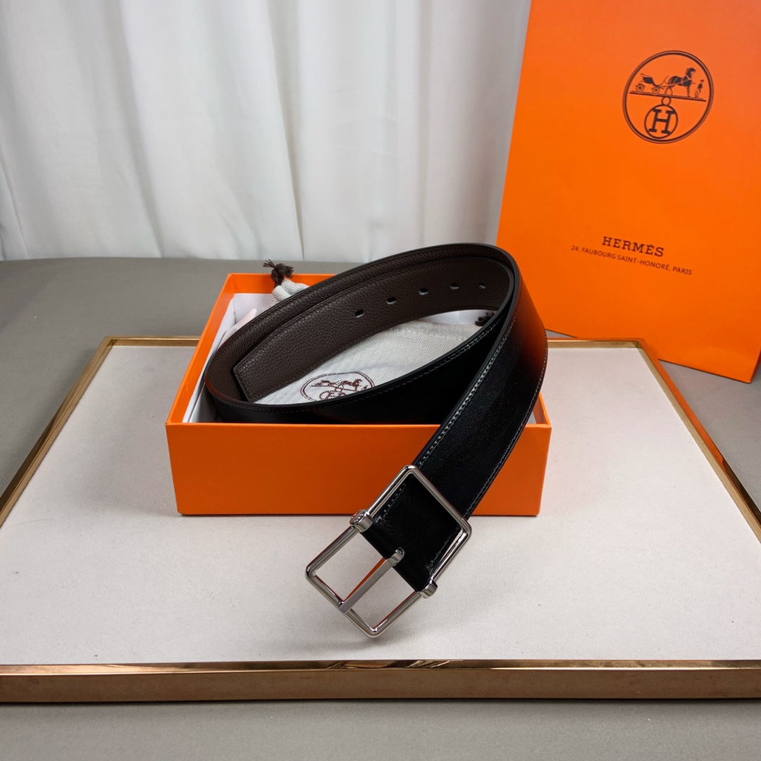 Hermes Belt in Black